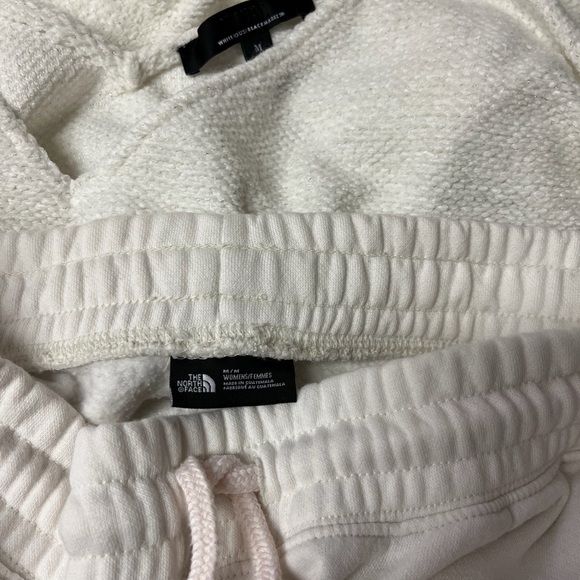 The North Face Cream Sweatpants/WHBM sweater - Picture 2 of 2